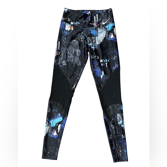 Womens nike mesh leggings - Picture 1 of 4